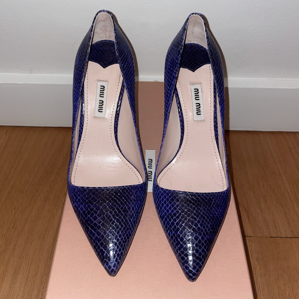 Miu Miu Stiletto Heels, Size 36